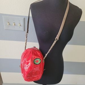 Betsey johnson apple purse